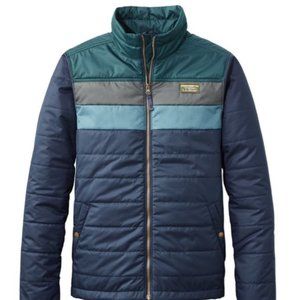 LL Bean Men's Mountain Classic Puffer Jacket - Colorblock - Large - New With Tag